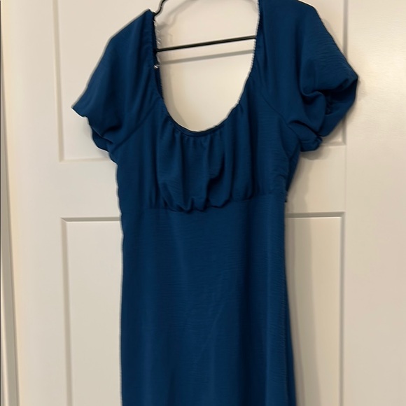 Lily Rose Teal Mini Dress - Picture 1 of 6
